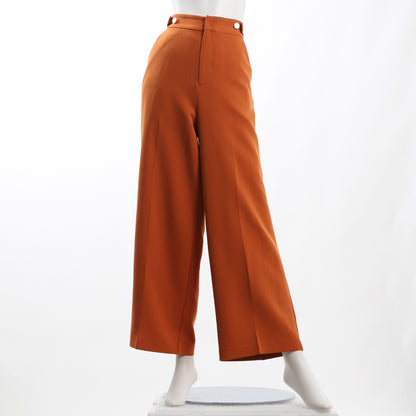 サイド切替フレアスカート