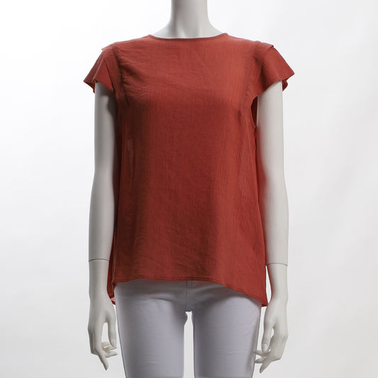 ショルダー切り替えデザインブラウス