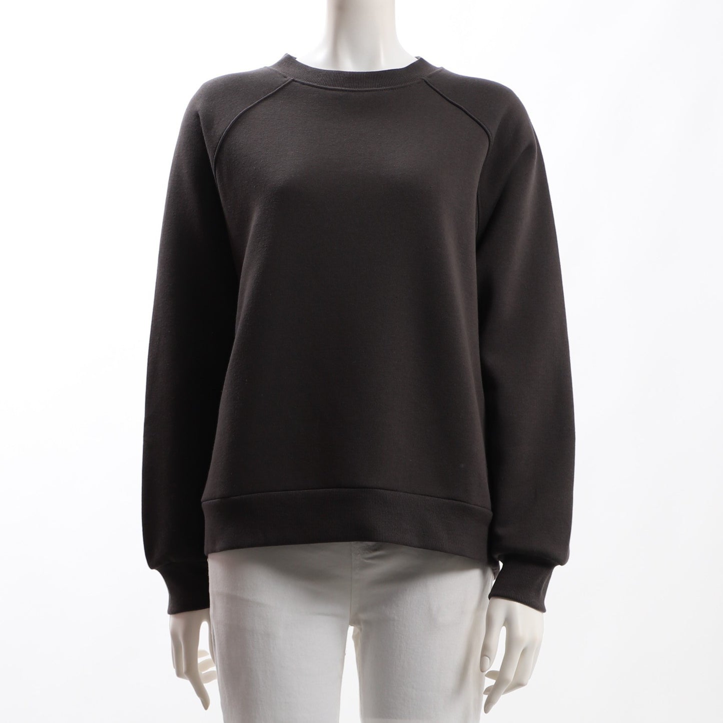 裏起毛ラグランスリーブプルオーバー