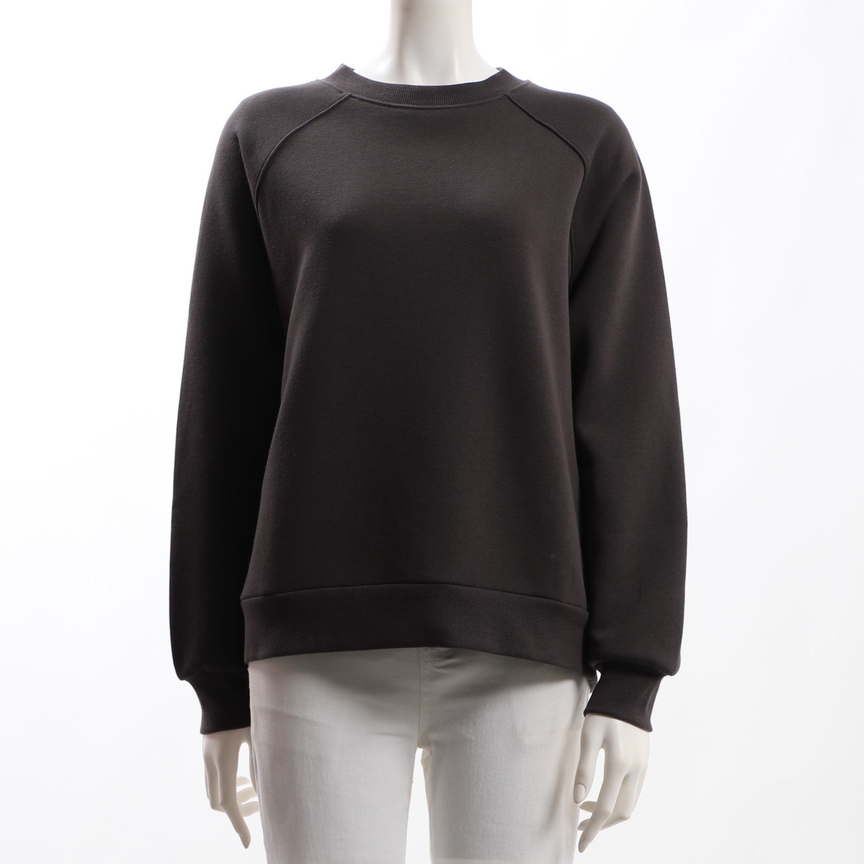 裏起毛ラグランスリーブプルオーバー