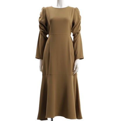 パワショルデザインマーメイド切り替えワンピース