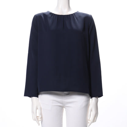 ギャザードネックブラウス