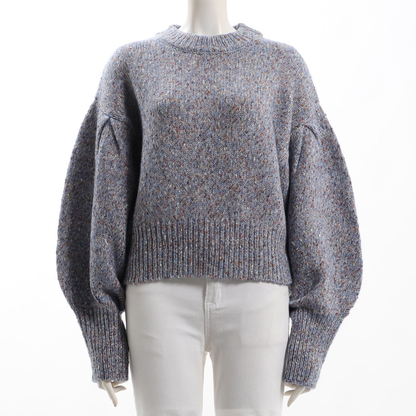 ボリューム袖ニット