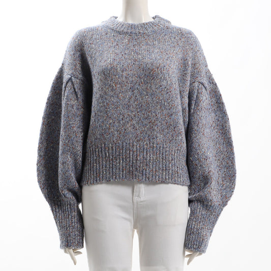 ボリューム袖ニット