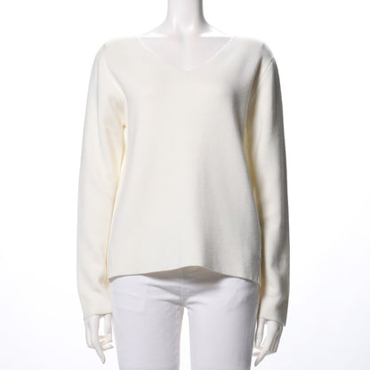 アンゴラタッチVネックニット