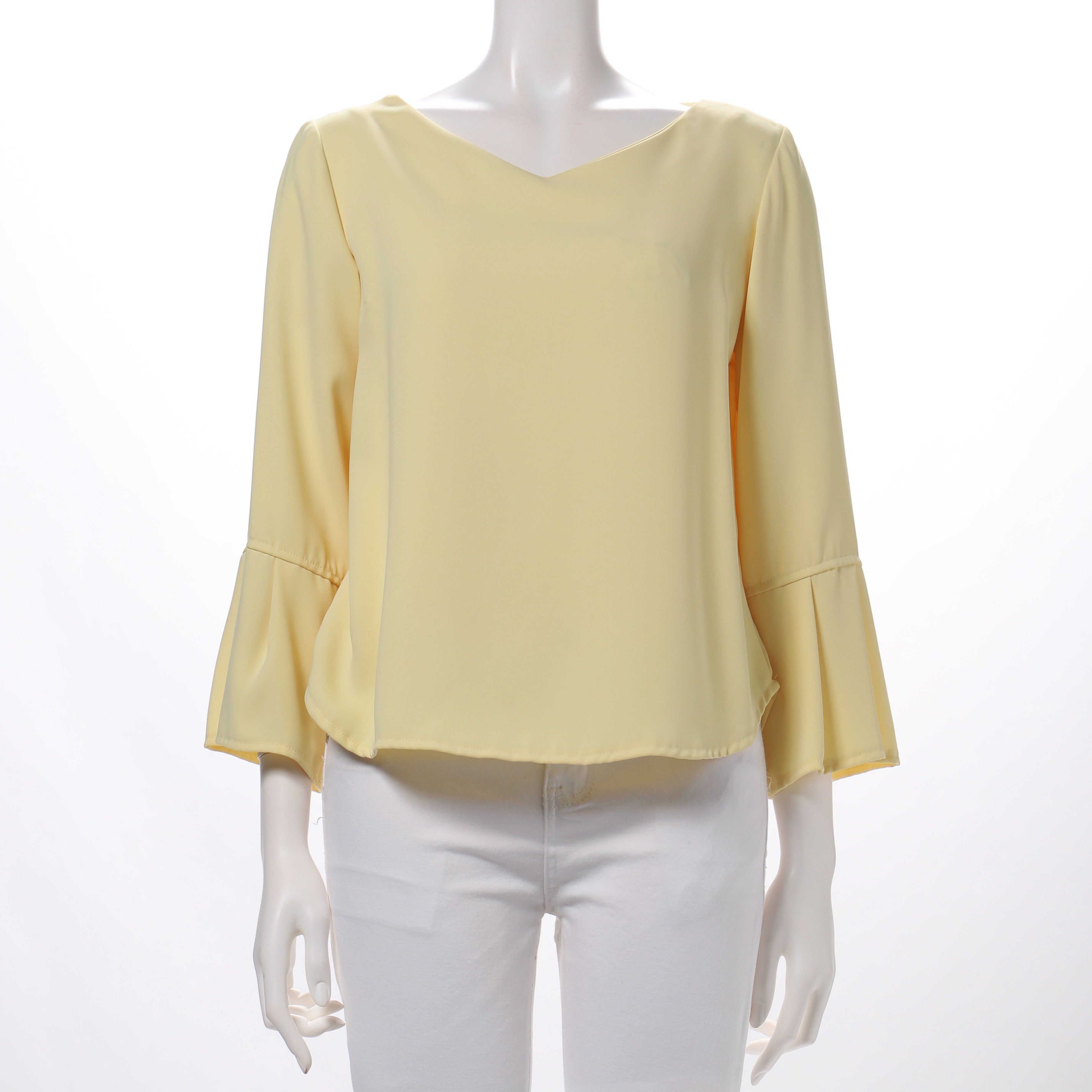 フレア袖トップス