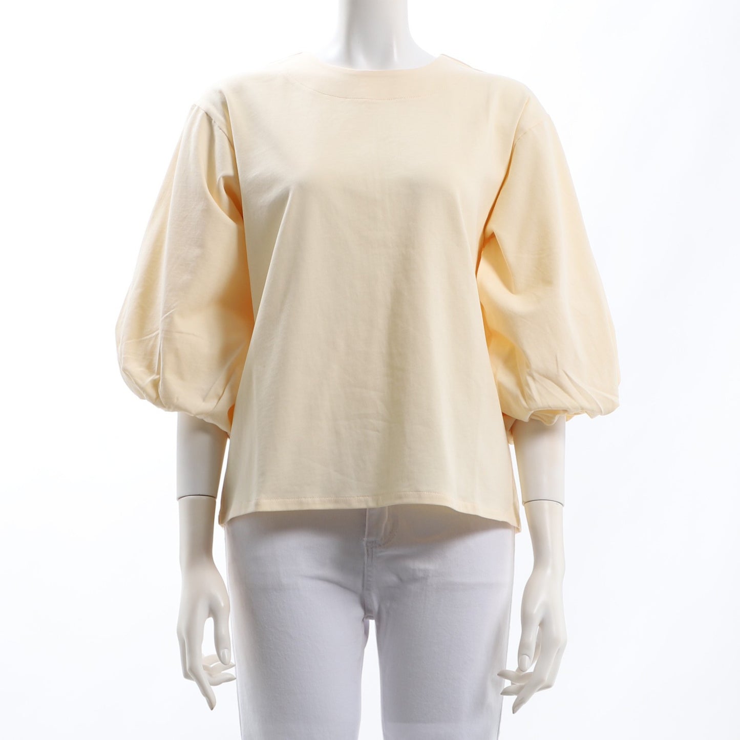 ボリューム袖カットソー