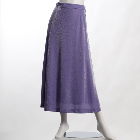 大粒グリッターAラインスカート