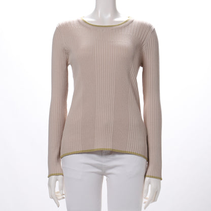 イレイブ配色ラインリブニット