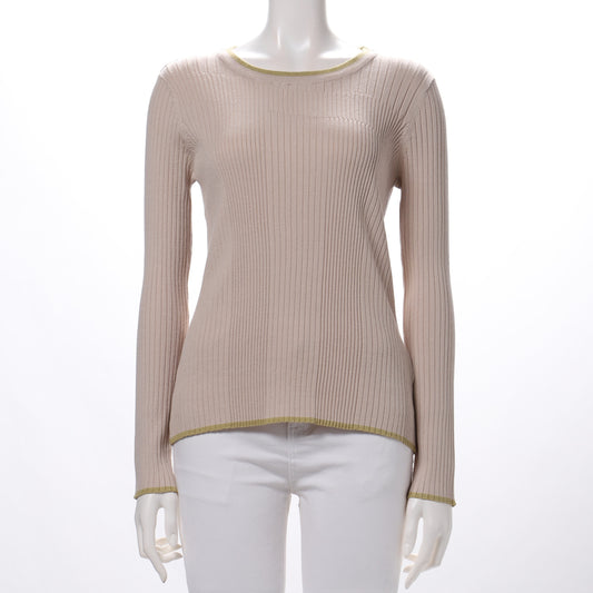 イレイブ配色ラインリブニット