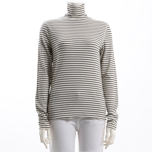 メロウデザインタートルネックカットソー