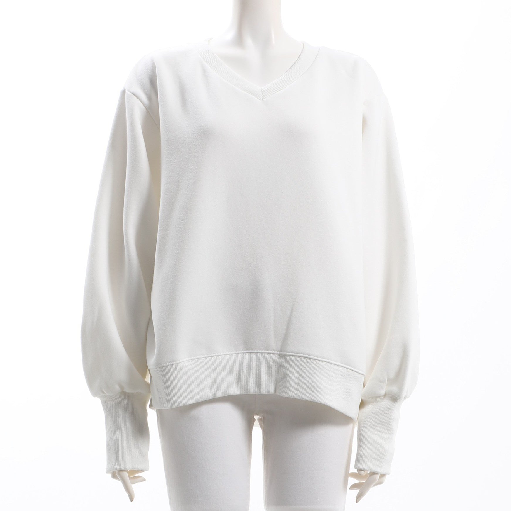 ボリュームスリーブVネックカットソー