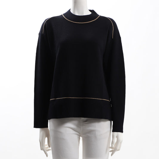 ライン配色ニット