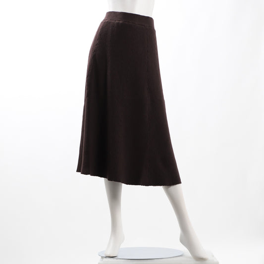 ニットフレアスカート