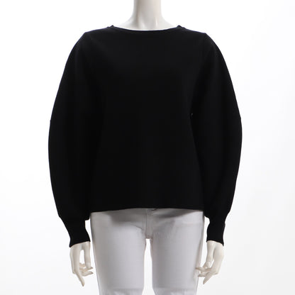 ボリュームスリーブクルーネックニット