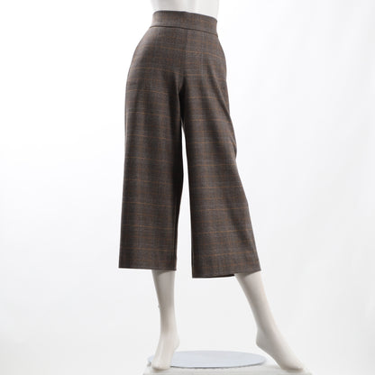 グレンチェックストレートパンツ