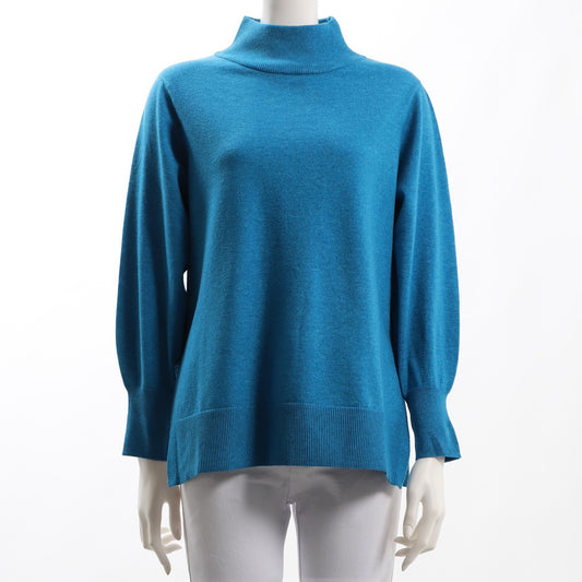 ハイネックニットチュニック