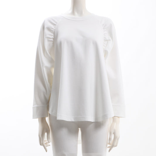 ラグランスリーブコットンカットソー