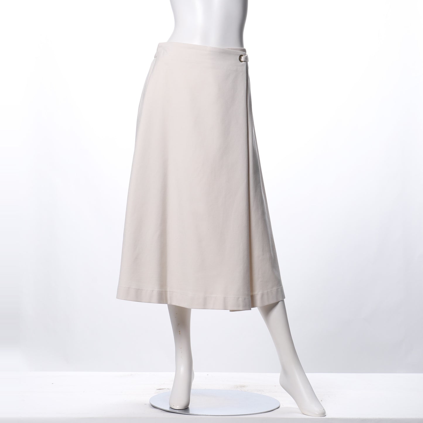 ラップ風フレアスカート