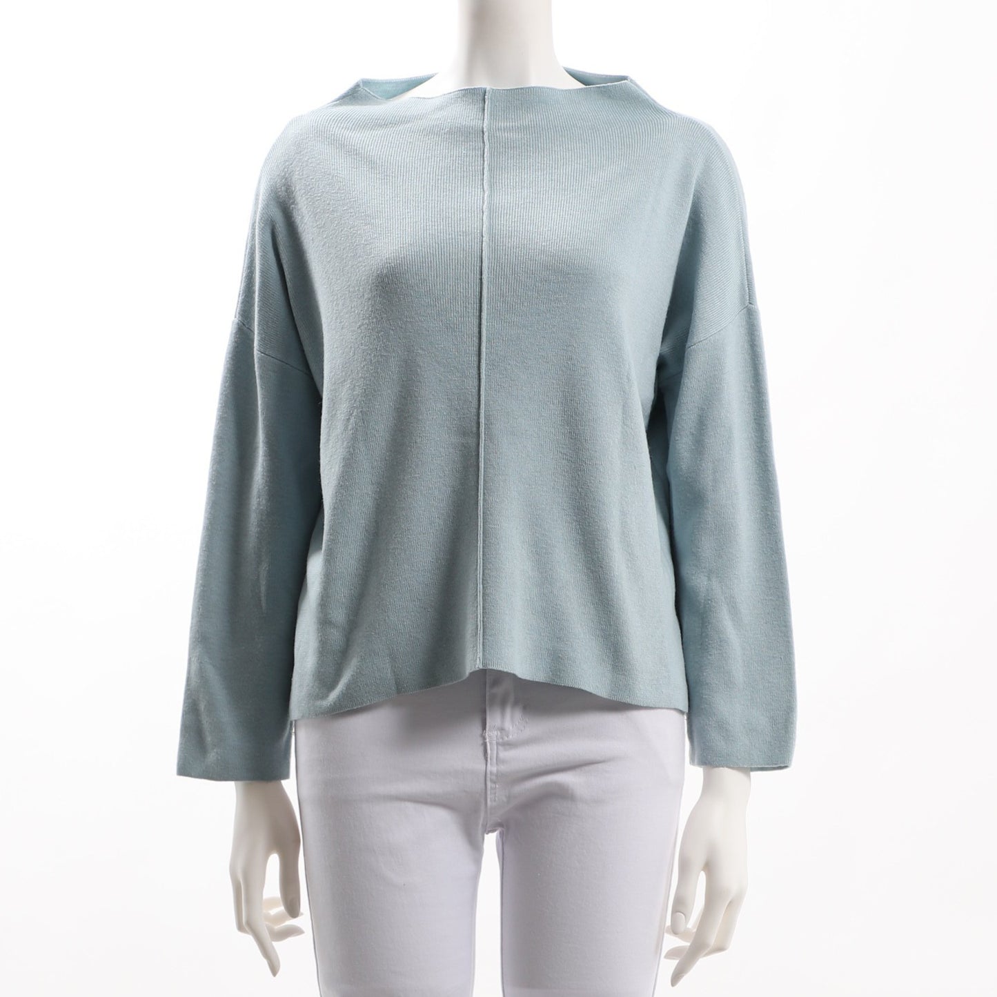 オフネックドロップショルダーニット