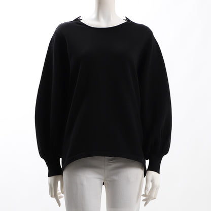 バックスタイルレース切り替えニット