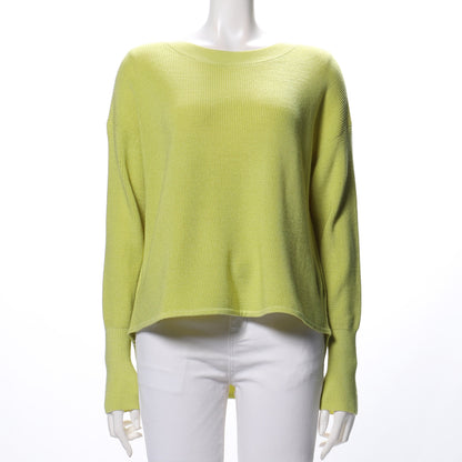 オーバーサイズドロップショルダーボートネックニット