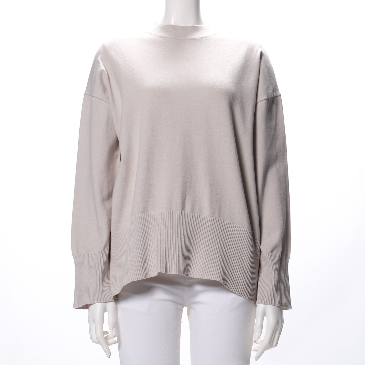 ドロップショルダーハイゲージニット