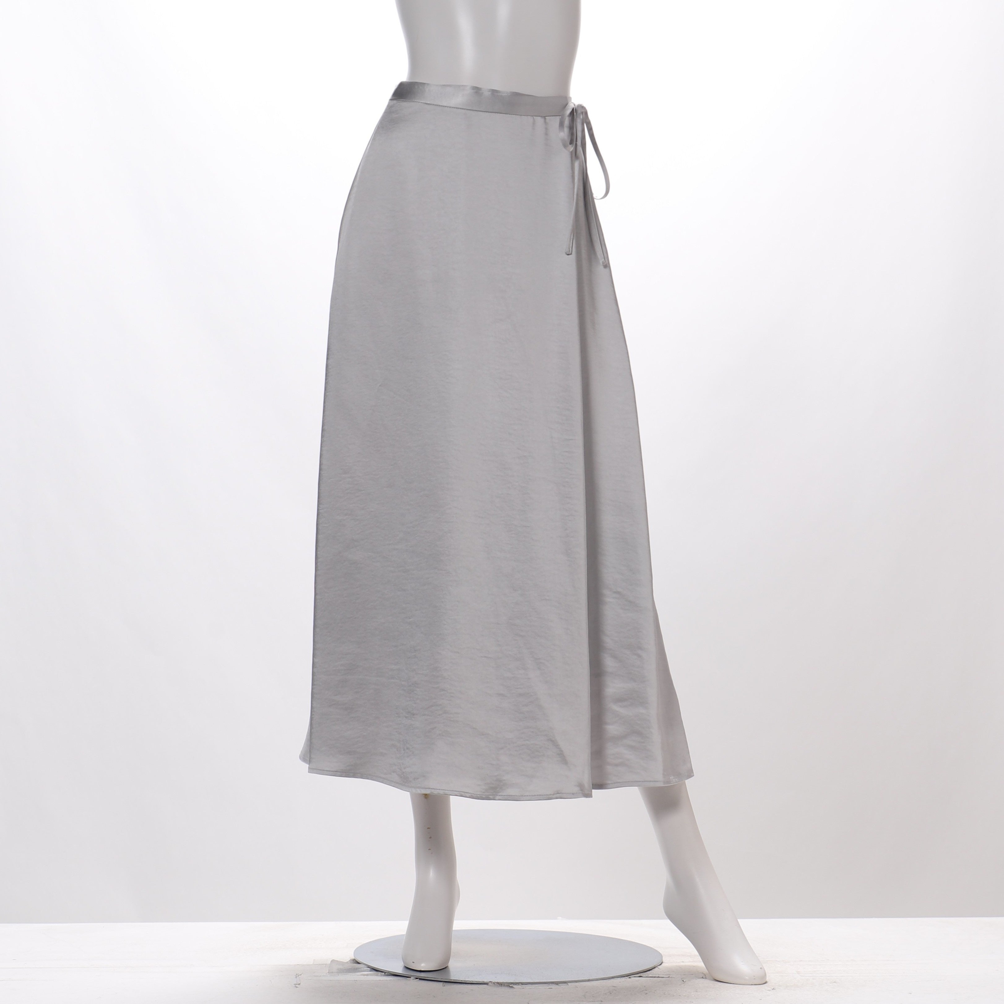 ヴィンテージサテンフレアスカート