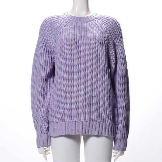 ロービングヤーンシンプルシルエットニット