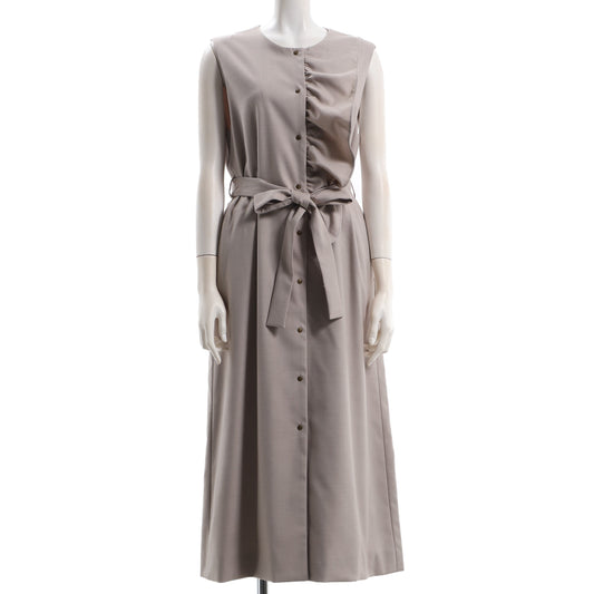 フロントフリルワンピース