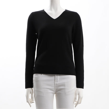 総針Vネックニット