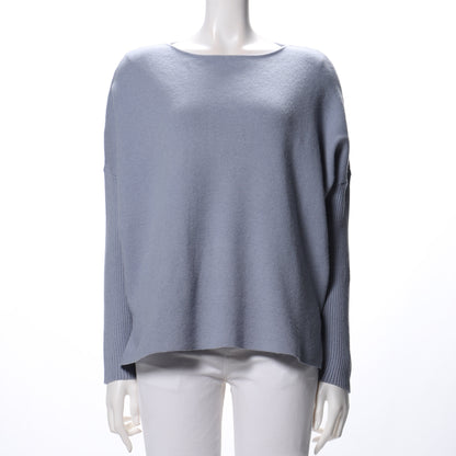 リブドロップショルダーニット