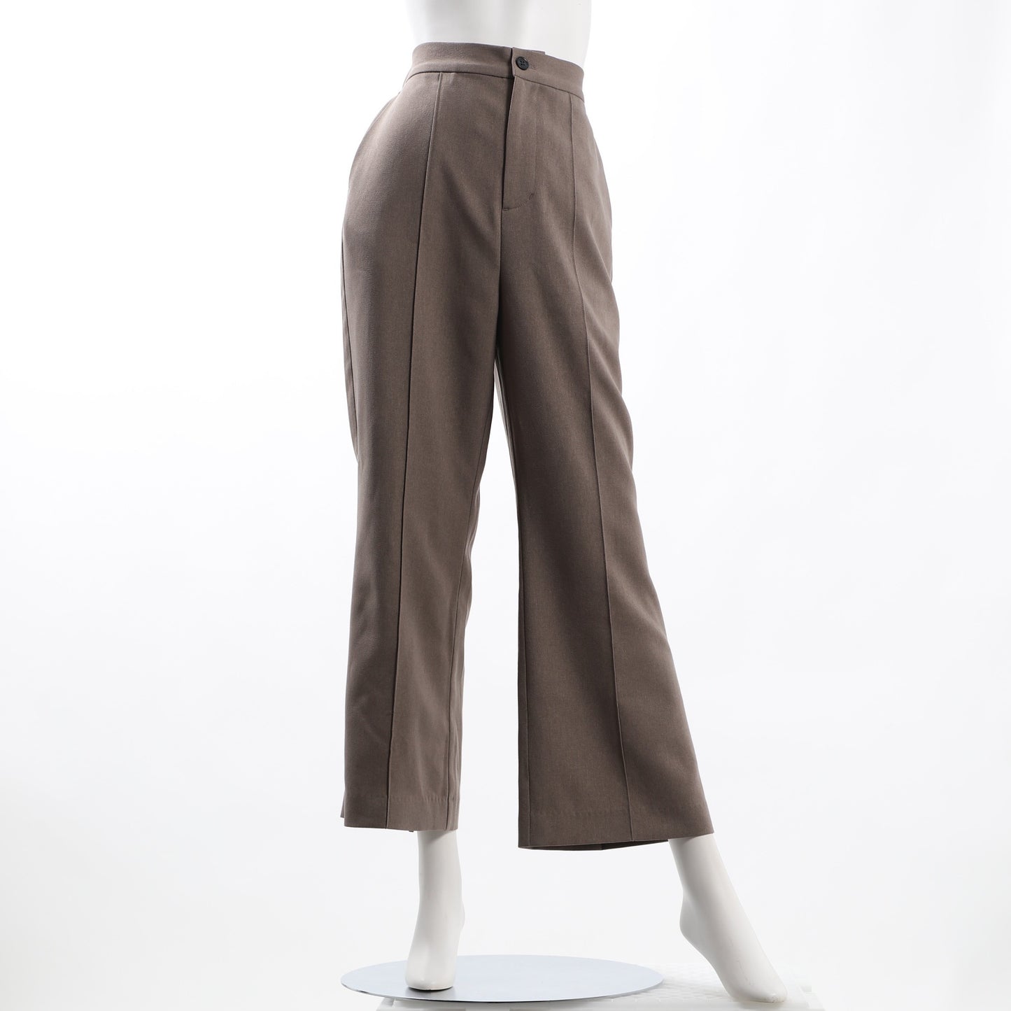 前ピンタックハイウエストパンツ