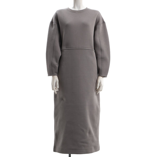 バックスリットステッチワークワンピース