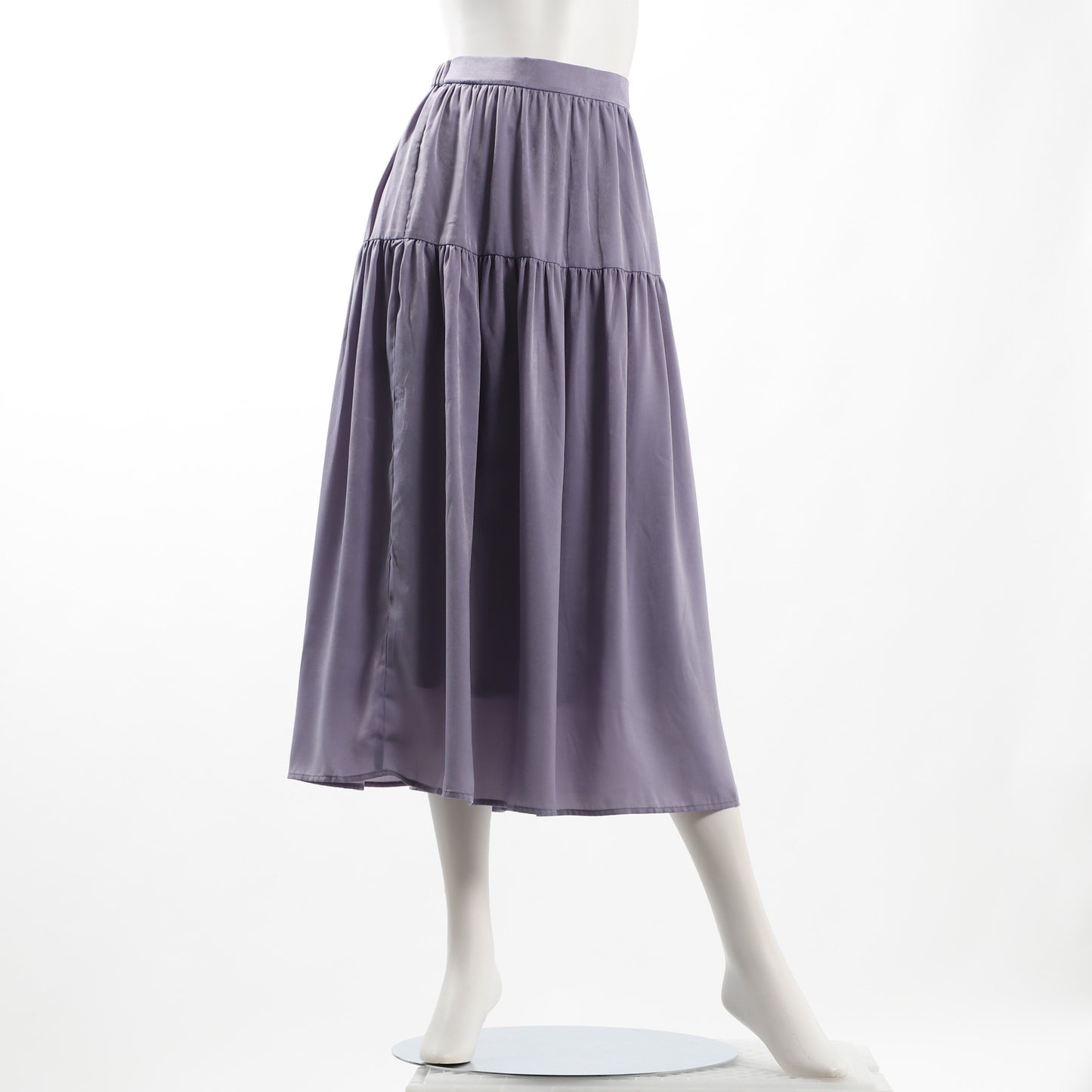 切替デザインギャザースカート