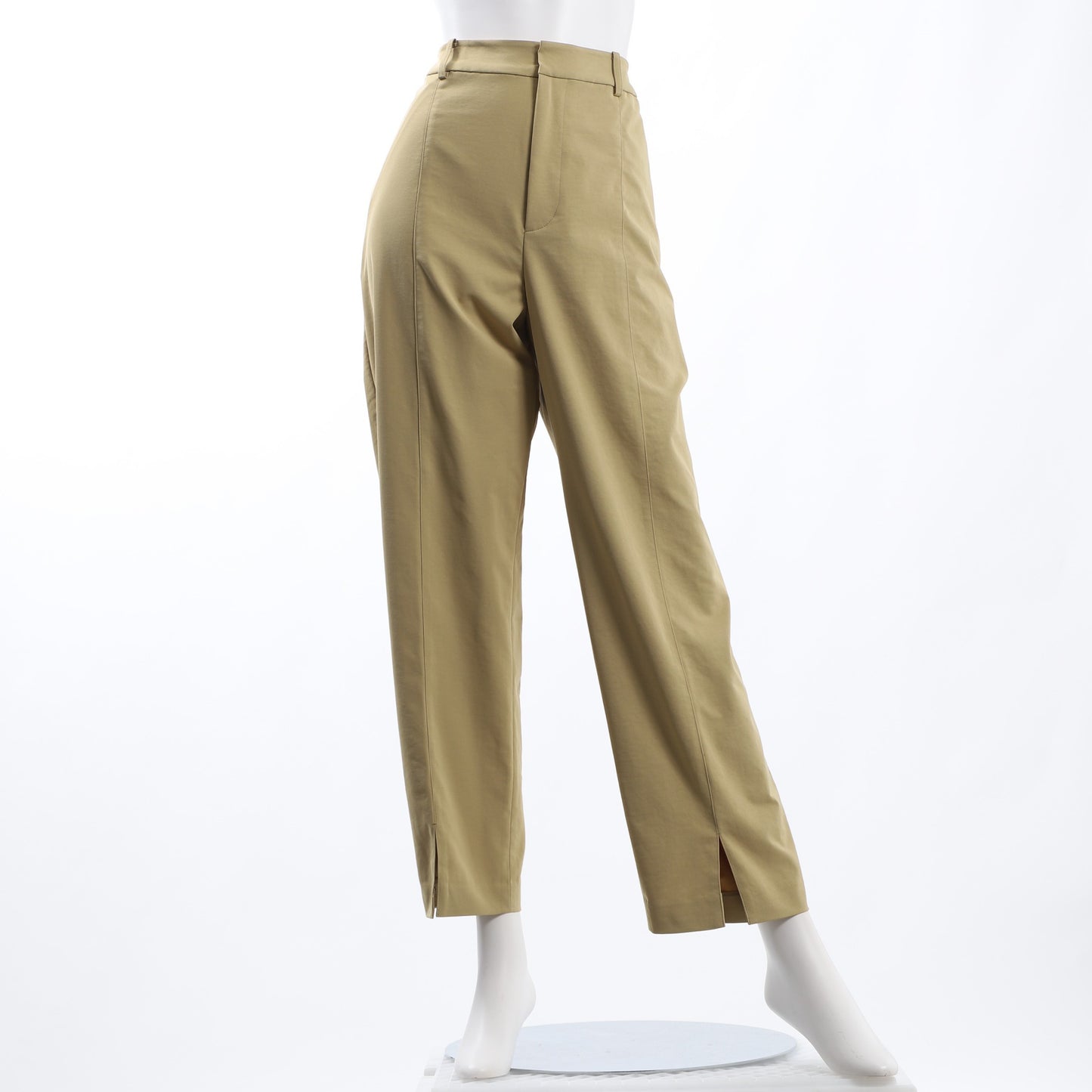 センターシームスリットパンツ