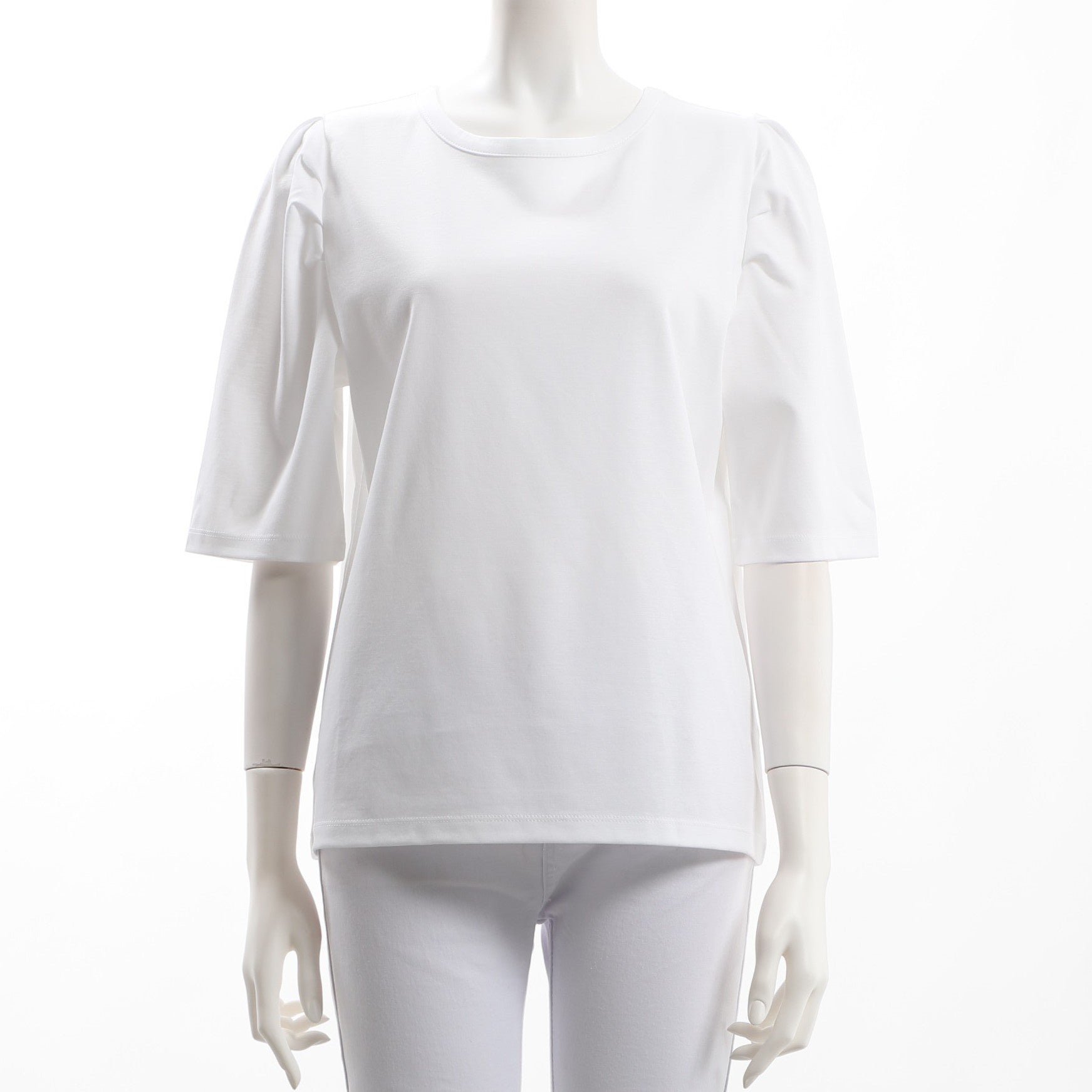 ふんわりお袖クルーネックカットソー