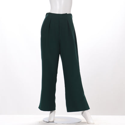 サイドスリットワイドパンツ
