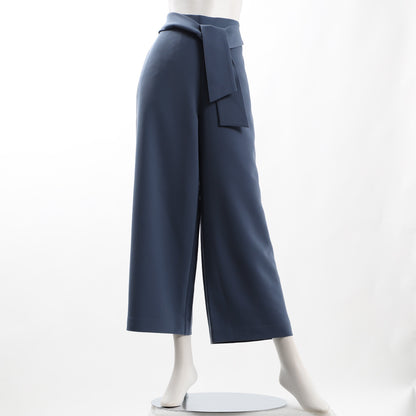 太ベルトワイドパンツ