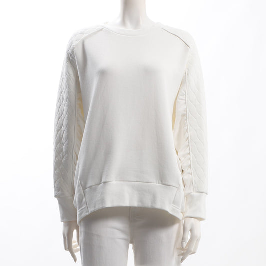 キルティングデザインプルオーバー