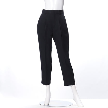 ミディツイルタック入りテーパードパンツ