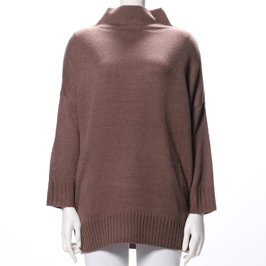 ドロップショルダーオフネックニット