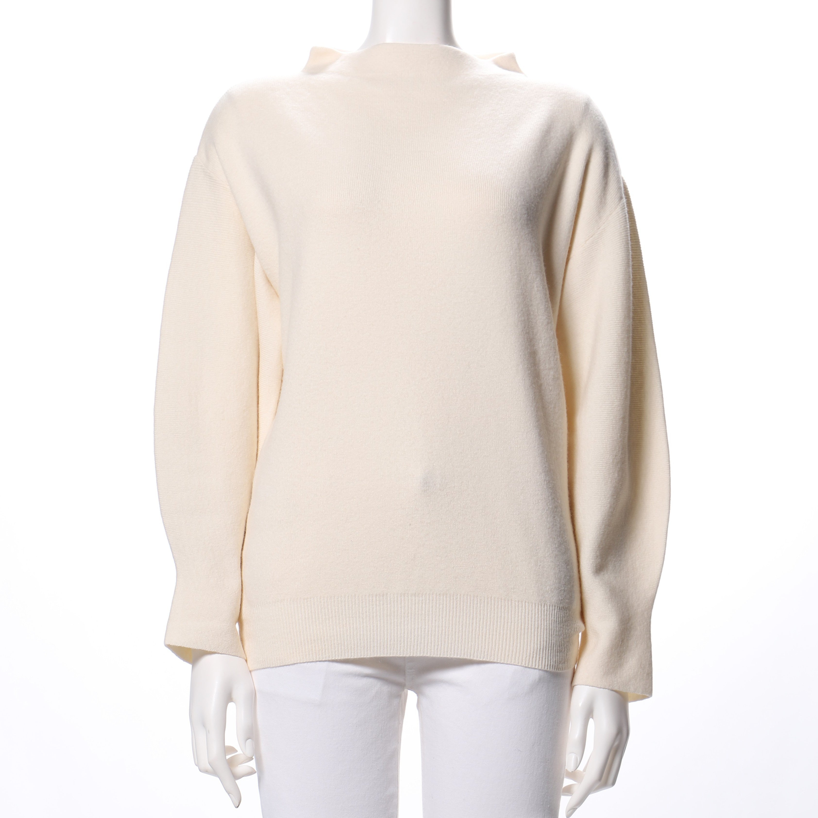 ドロップショルダーオフネックニット