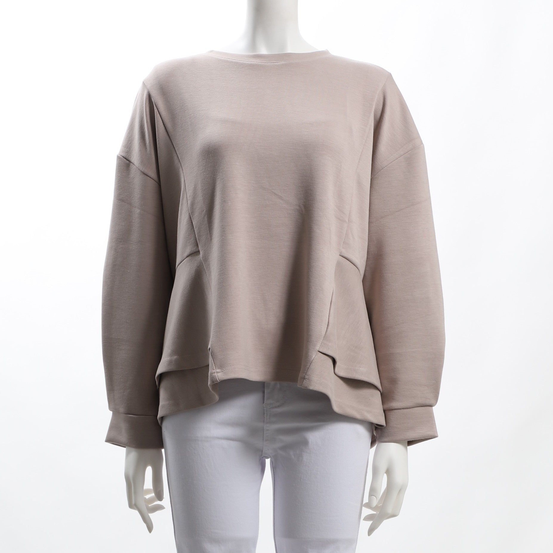 ダンボールフレアカットソー