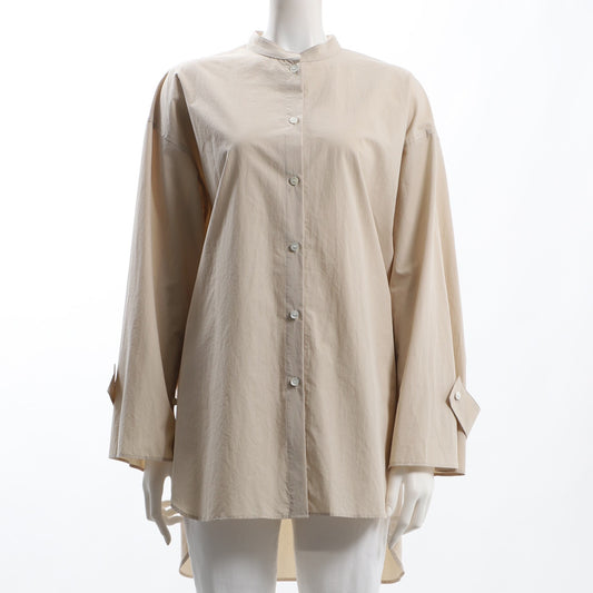 近江晒加工オーバーシャツ