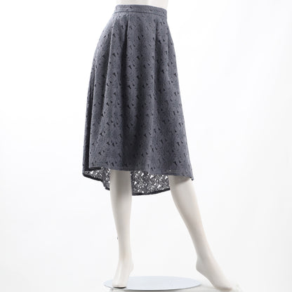 総レースフレアスカート
