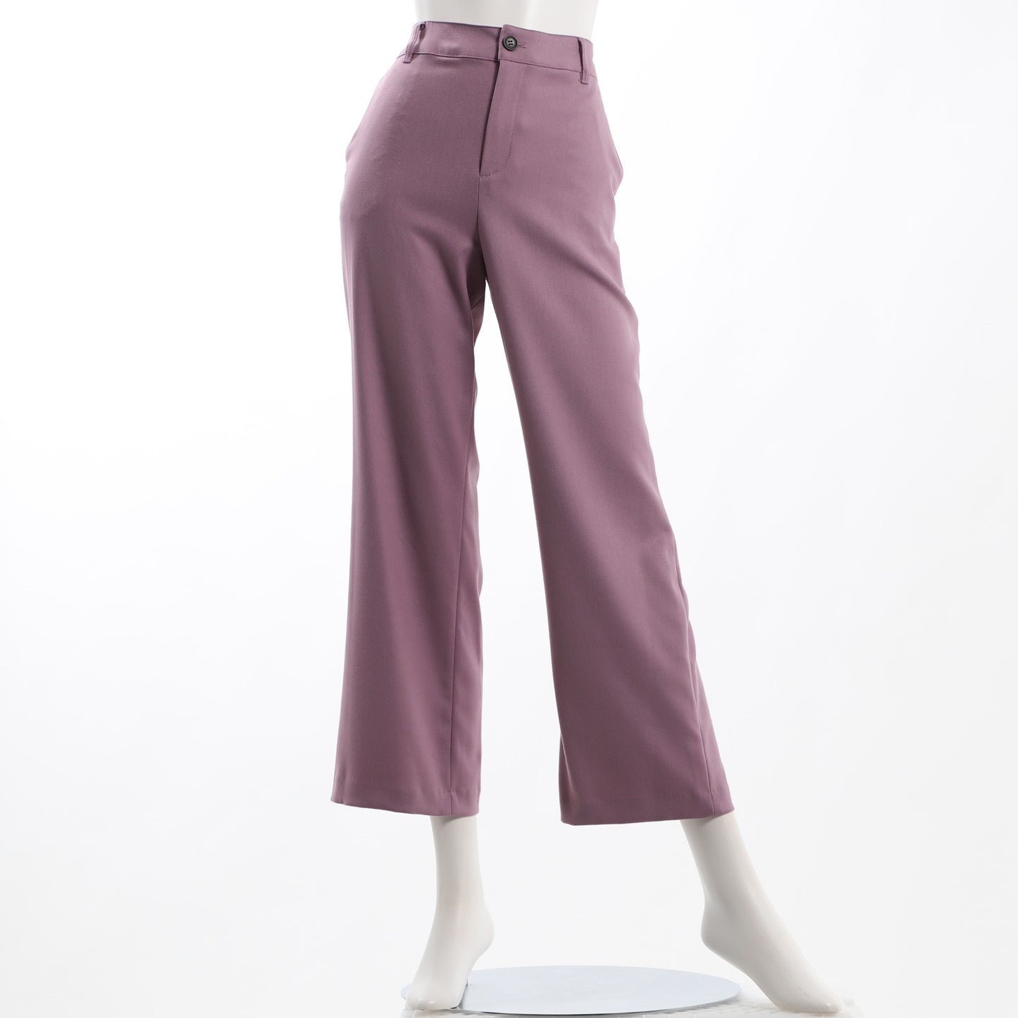 シンプルセミワイドパンツ