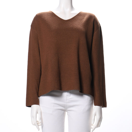 Ｖネックドロップショルダーニット