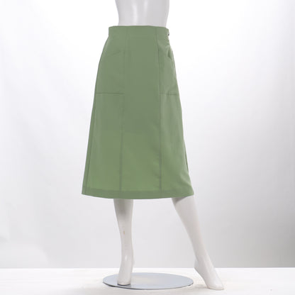 パッチポケットデザインタイトスカート