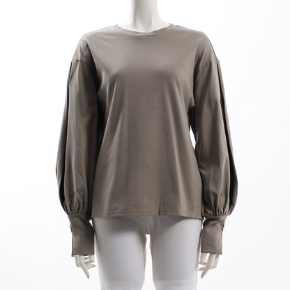 バイカラーデザインカットソー